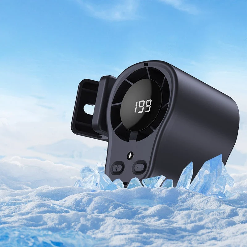 Hands-Free Personal Cooling Fan with LED Display - Image 9