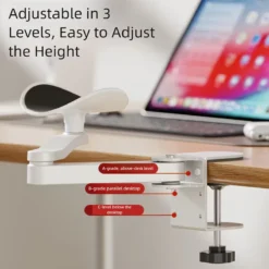 Adjustable Ergonomic Clamp-On Arm Rest