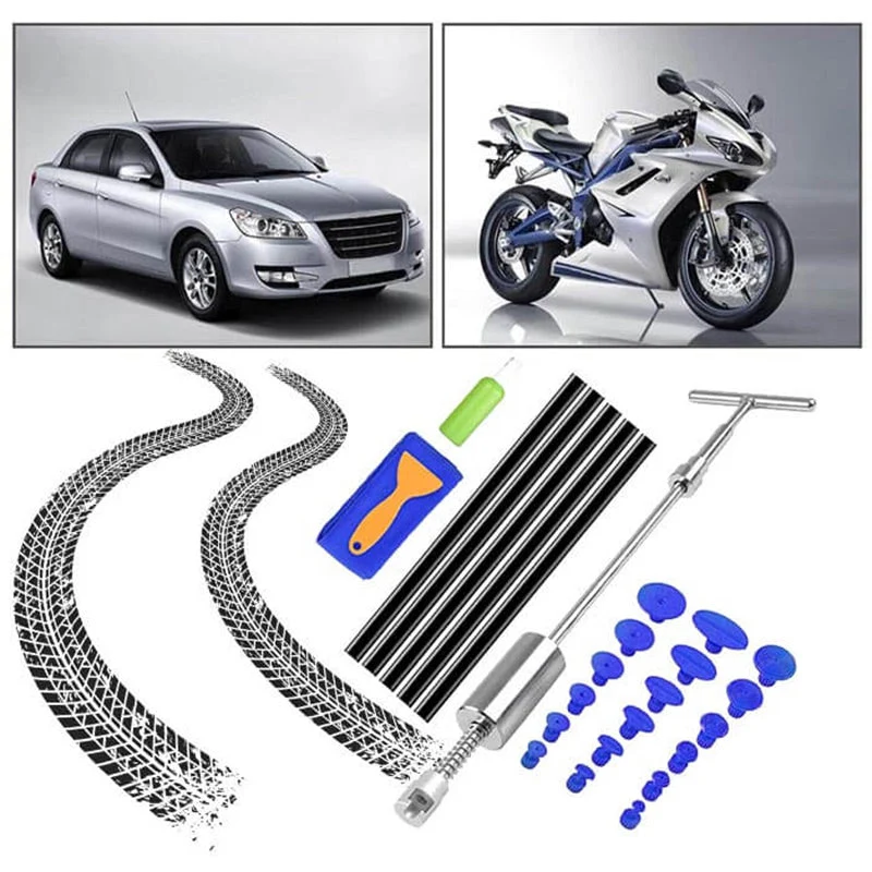T-Bar Puller Car Dent Repair Tool Kit - Image 12