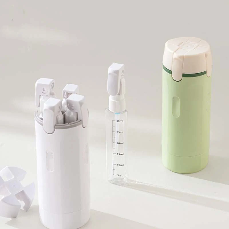 π§΄ 50% OFF NOW! π 4-in-1 Travel Dispenser Bottles β Leak-Proof, Refillable & TSA Approved - Image 7