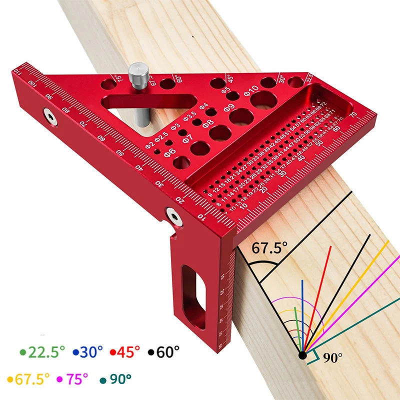 🔥Hot Sale(💥50%OFF)🔥Aluminum Triangle Square for Woodworking - Image 4