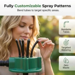 Alternative view of 360° Coverage Precision Garden Irrigation Sprinkler