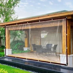 Alternative view of ⏳Limited-time 50% off⏰Heavy-Duty Transparent Waterproof Insulated Tarp🛡️🌧️