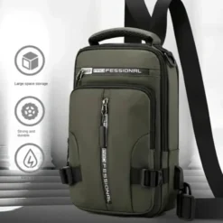 Alternative view of Stylish Casual Shoulder Multifunctional Crossbody Bag