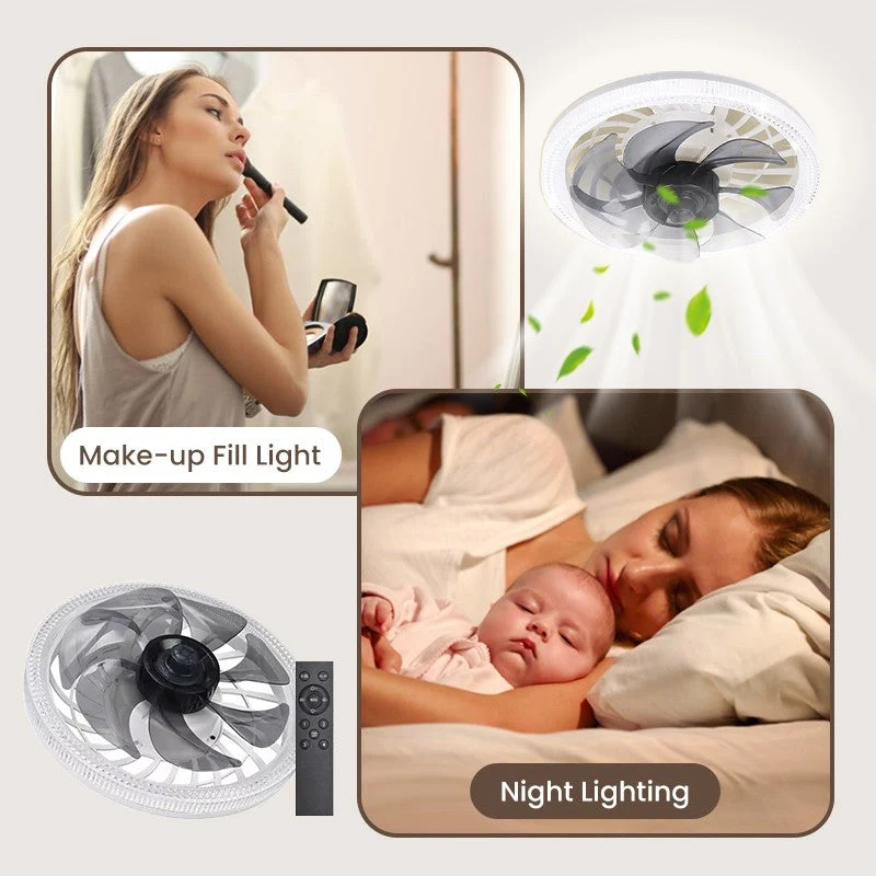 ✨ Summer 50% Price ❄️Remote Control Ceiling Fan with Light - Image 5