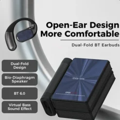 🎧 LIMITED-TIME 50% OFF! 💥 Wireless Noise-Canceling Bluetooth 6.0 Earbuds – 145H Battery, IPX5 Waterproof, Sports ✨