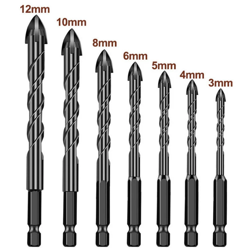 Four-Flute Sawtooth Drill Bit Set - Image 14