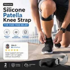 Alternative view of Silicone Patella Knee Strap for Knee Pain Relief