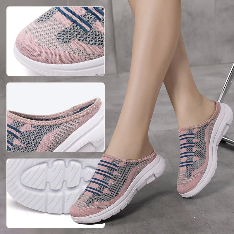 Comfortable & Breathable Closed-Toe Slide Slippers - Image 7