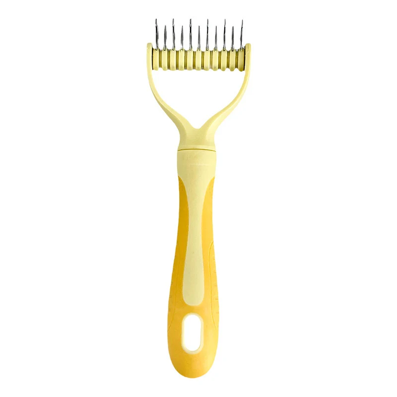 Dual-Sided Pet Grooming Rake - Image 9