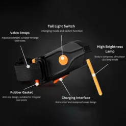 Alternative view of 🎁Special Christmas Gift🔥49% OFF🔥 LED Bike Tail Light