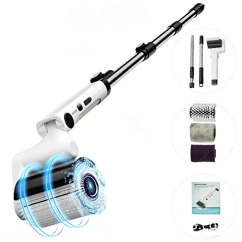 4-in-1 Telescopic Electric Cleaning Brush - Image 9