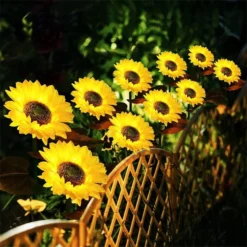 Alternative view of 🌻46% OFF FLASH SALE ! Sunflower Solar Lights – Glowing Decor for Garden ✨🌿【Hurry Up】