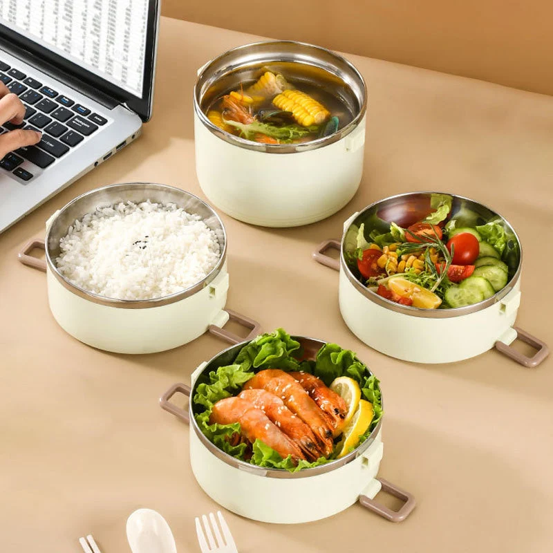 Stainless Steel Insulated Multi-Layer Lunch Box - Image 3