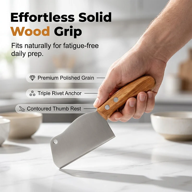 💎 LIMITED-TIME 50% OFF! ✨Stainless Steel Mini Fruit Kitchen Cleaver Knife - Image 4