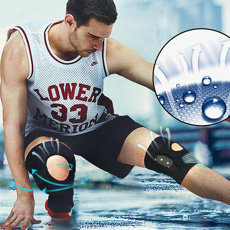Breathable Adjustable Knee Support Brace - Image 4