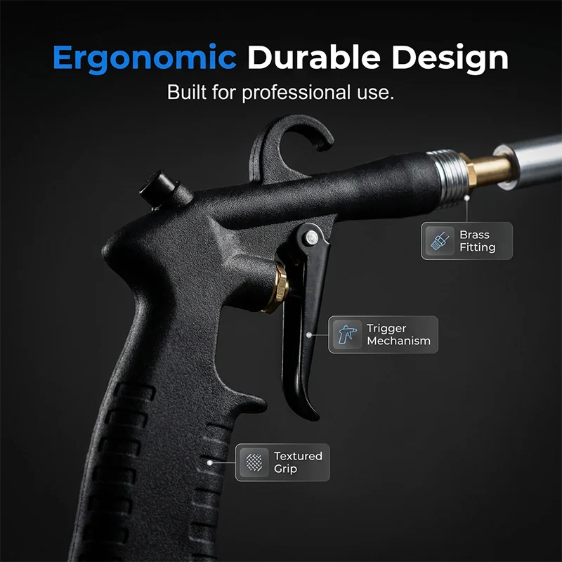 High-Pressure Pneumatic Air Cleaning Gun - Image 3