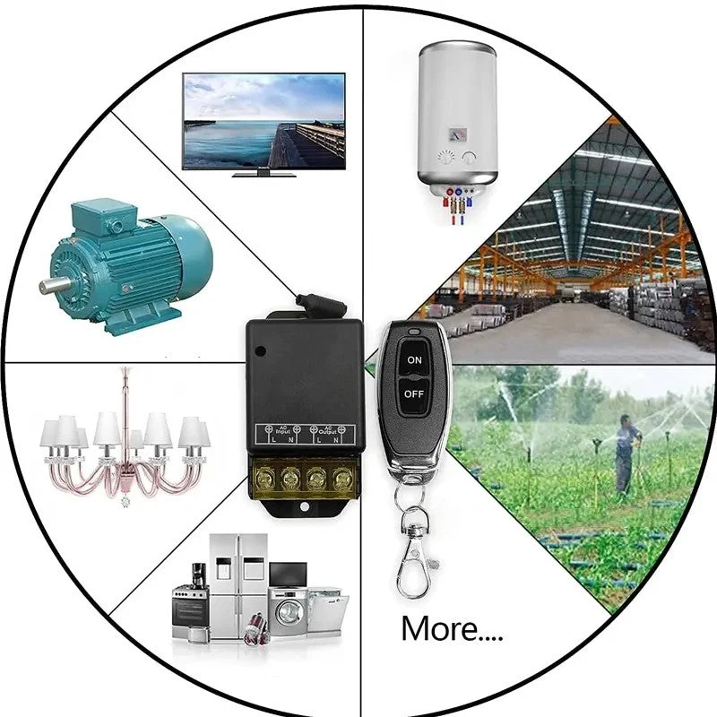 Wireless Remote Control Switch & Receiver Kit, No Wiring - Image 11