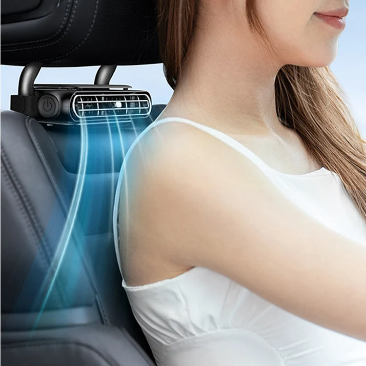 π 50% OFF NOW!π¨ Car Seat Fan β Dual Turbine & USB Powered β Portable Air Cooler for Summer βοΈ - Image 3