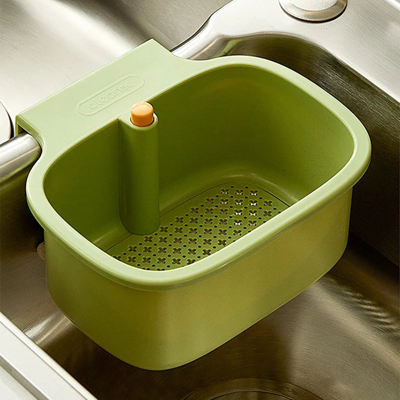 2-in-1 Hanging Sink Strainer Basket - Image 4
