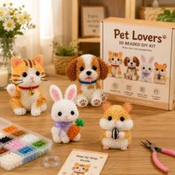 Alternative view of 🎁 Hot Sale 49% OFF 🔥3D Beaded Animal DIY Craft Kit