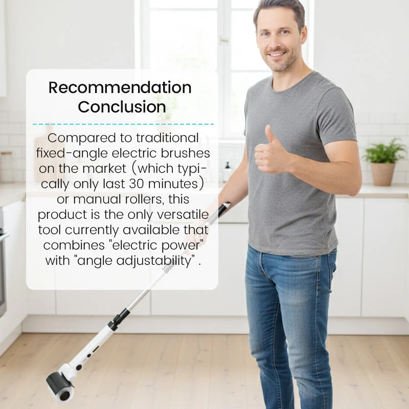 4-in-1 Telescopic Electric Cleaning Brush - Image 7