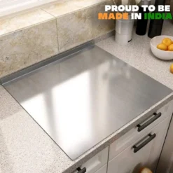 ✨ Stainless Steel Countertop Chopping Board – Hygienic, Knife-Friendly & Easy-Clean Surface 🍽️