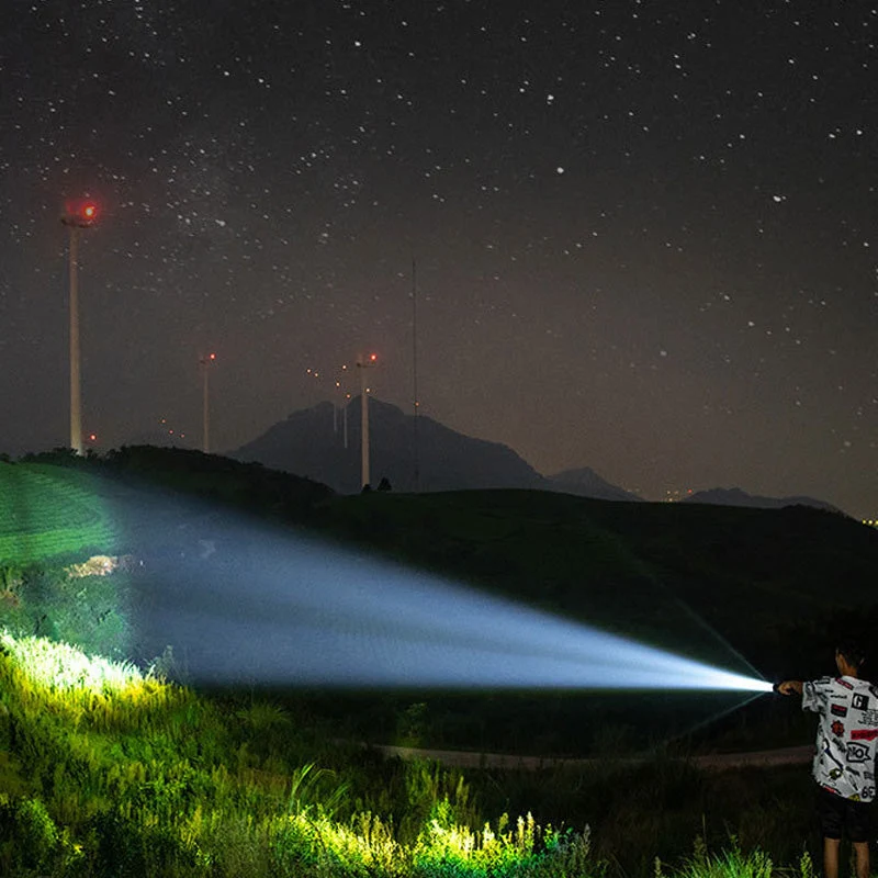 🔦49% OFF + BUY 2 GET 1 FREE! 💥LED Strong Light Retractable Flashlight - Image 2