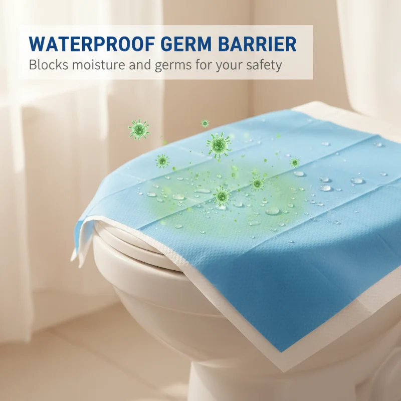 Disposable Waterproof Toilet Seat Covers Pack - Image 4