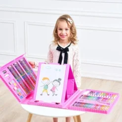 Alternative view of 💗Hot Promotion 50% Off💗Deluxe 6-In-1 Art Creativity Set🎁The Best Present For Kids