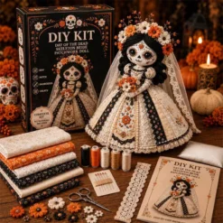 🧵Spooky Craft Skeleton Kit