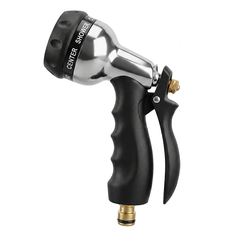 Heavy-Duty Metal Garden Hose Nozzle Sprayer - Image 9