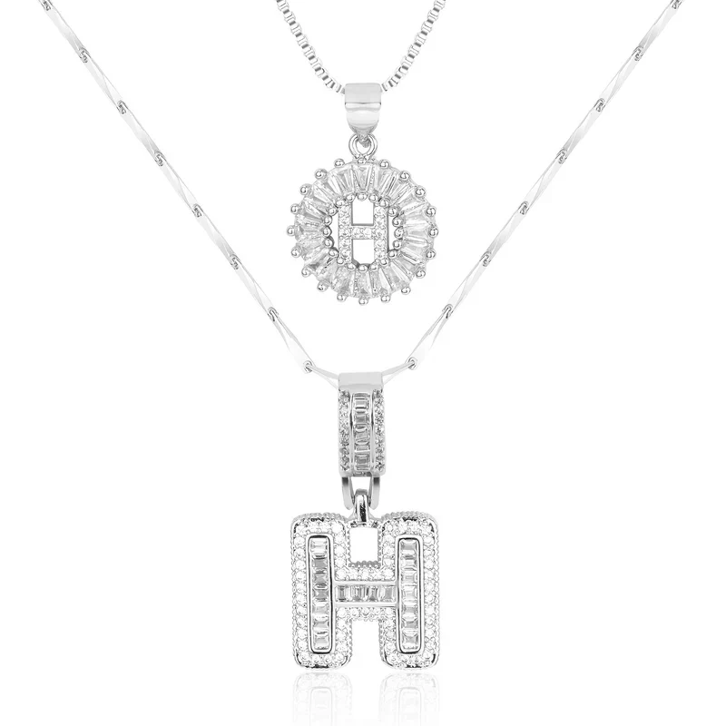 🎁New Year Sale 50% OFF💖2 Pack - Initial Letter Pendant Necklaces - Image 10