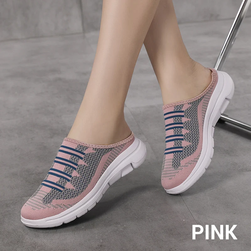 Comfortable & Breathable Closed-Toe Slide Slippers - Image 11