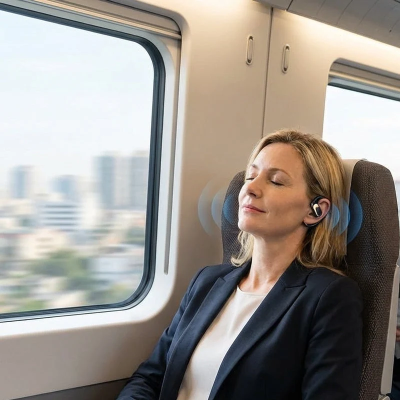 ⏳Limited time offer!🎧 Open-ear headphones with 72-hour battery life, secure fit for workouts and commutes ✨ - Image 6