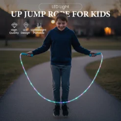 LED Light-Up Jump Rope for Kids