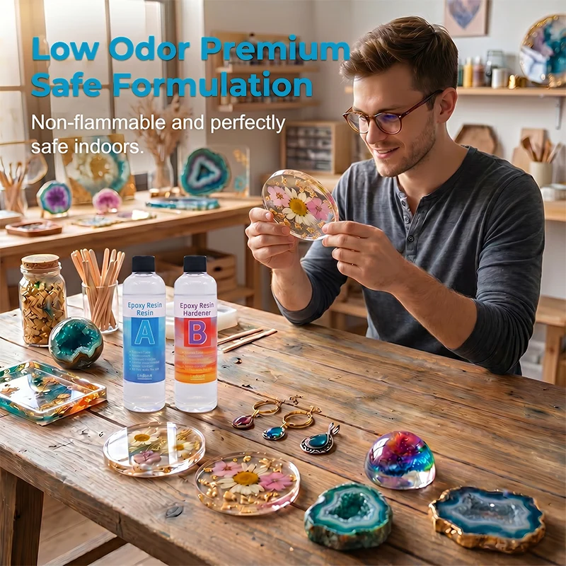 Crystal Clear Epoxy Resin Kit - Image 6