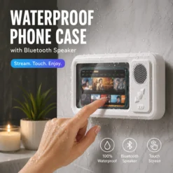 📢📢50% OFF!!⏰Waterproof Phone Case with Bluetooth Speaker
