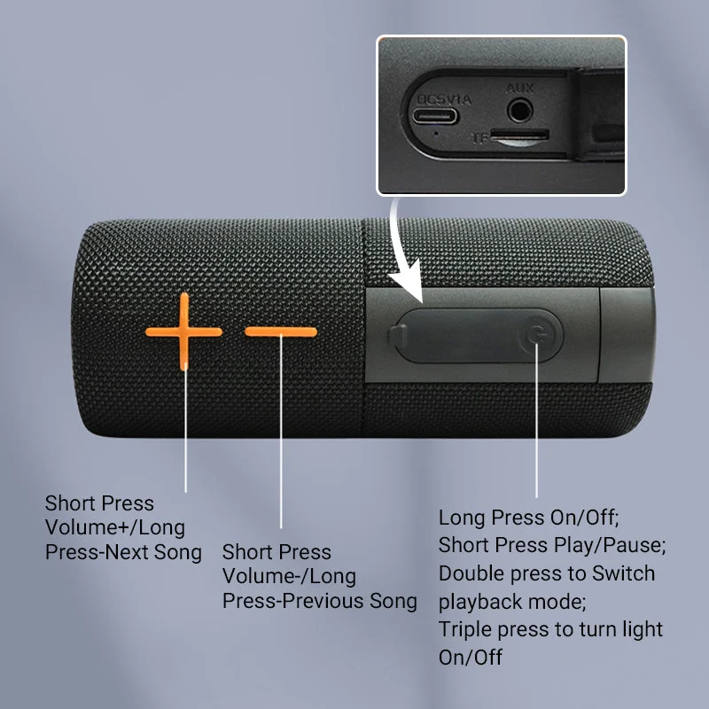 2-in-1 Magnetic Bluetooth Speaker - Image 9