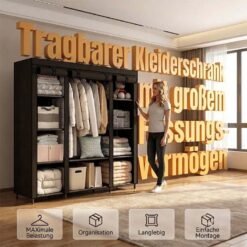 ð¥Last Day Sale 49%ð¥Easy-to-assemble wardrobe made of non-woven fabric