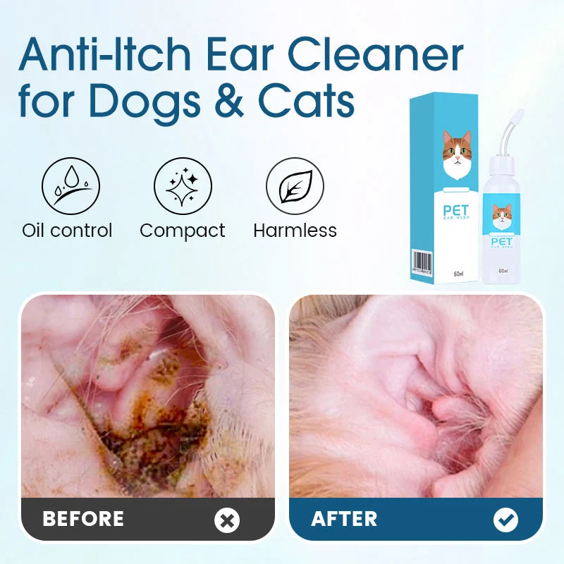 πΆπ± Ear cleaner, Relieves itching in dogs & cats - Image 2