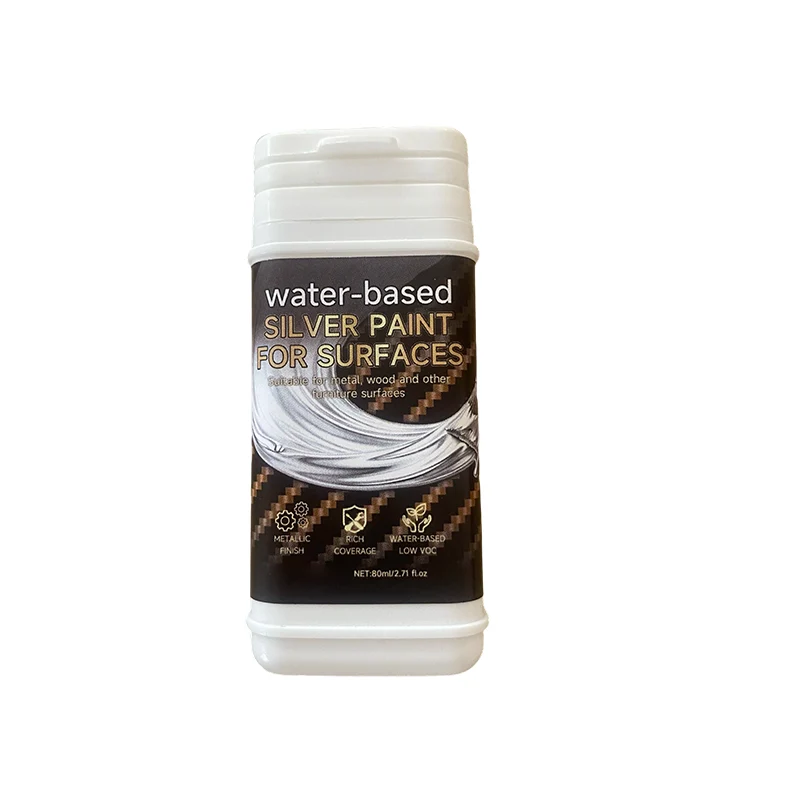 Water-Based Silver Paint for Metal & Wood - Image 12
