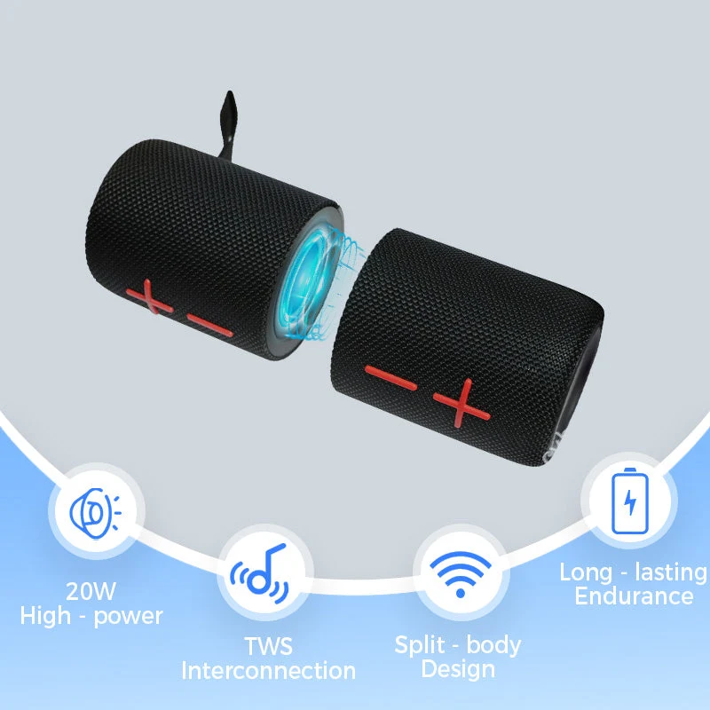 🎅Christmas Pre-sale🎁 2 in 1 Magnetic Dual Splittable Bluetooth Speaker - Image 2