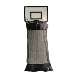 Alternative view of 🎉FLASH DEAL 50% OFF – Over-the-Door Basketball Laundry Hamper | Creative Score Game, Big Black Mesh Net, Acrylic/Wood Backboard, No-Drill Install 🚪🏀