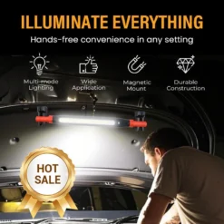 🔥Limited-time offer-Magnetic & Rechargeable LED Work Light