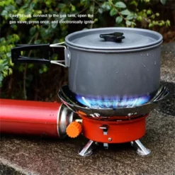 Alternative view of 🔥 Lotus Small Square Stove -- Portable and foldable, new experience of outdoor cooking!