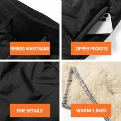 Alternative view of Unisex Warm-Lined Jogging Pants