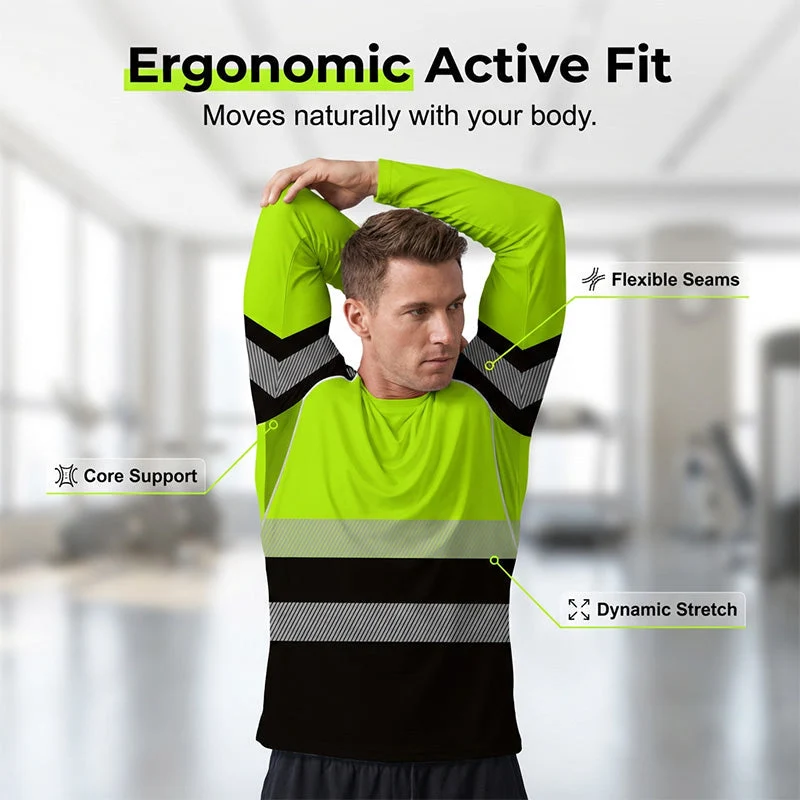 👕 50% OFF NOW! ✨ Men's 3D Printed Active Shirt – High-visibility, breathable & athletic fit – Perfect for running, cycling or outdoor sports – lightweight and comfortable 🌿 - Image 10