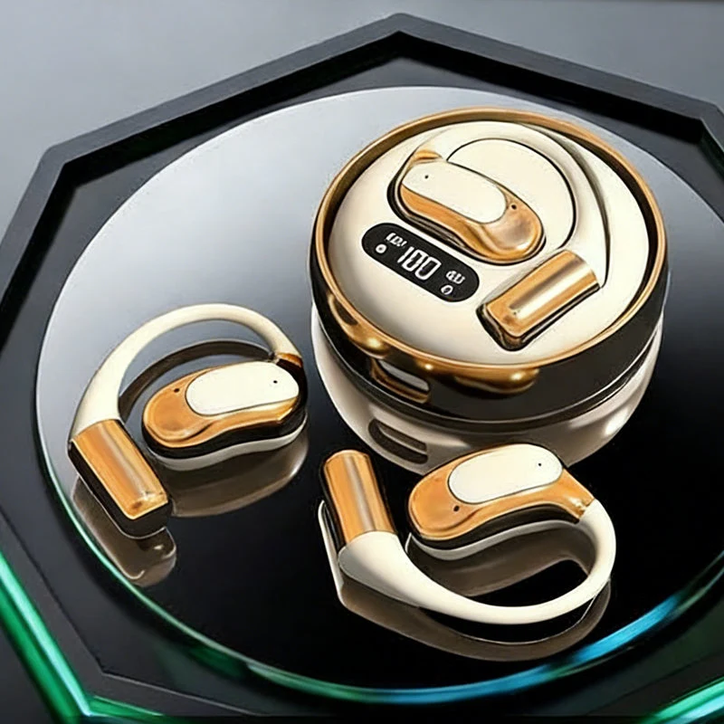 ⏳Limited time offer!🎧 Open-ear headphones with 72-hour battery life, secure fit for workouts and commutes ✨ - Image 9