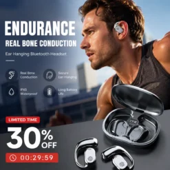 Alternative view of 🔥🔥🔥Endurance Real Bone Conduction Ear Hanging Bluetooth Headset
